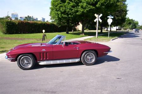 1965 Corvette original 396 radio delete side pipes matching #'s